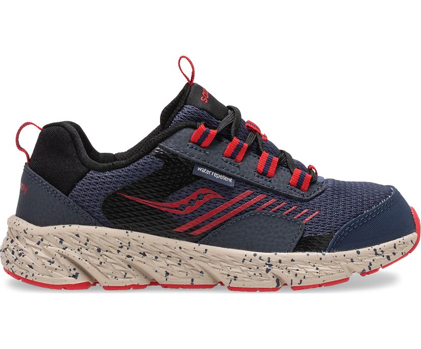 Saucony Wind Shield Kids' Sneakers Navy / Red | AU 778BEXC